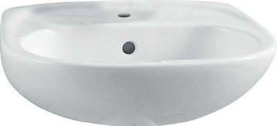 Vitra Norm Handwaschbecken Waschbecken 45cm breit Hygiene Glasur Keramik weiss