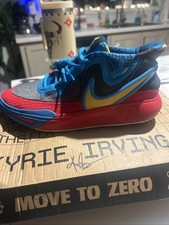 kyrie irving Size 5 Youth Brand New Damage Box Blue Red, Yellow, Black Color Way