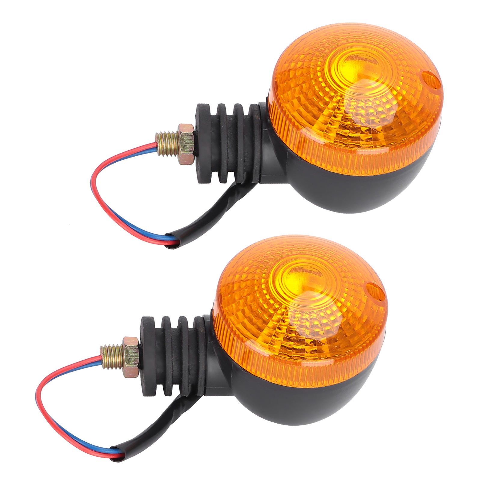 Electric Vehicle Round LED Light Turn Signal Indicator Light Front Rear With 12V