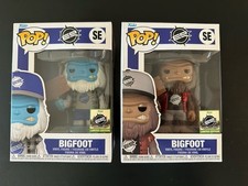 Funko Pop! Earthroamer Employee Exclusive Blue Yeti + Brown Bigfoot Set Limited