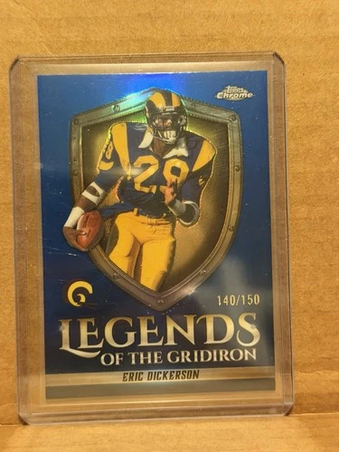 2025 Topps Chrome Eric Dickerson Base (RAW)