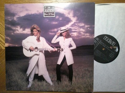 RCA LP RECORD/the judds/ RIVER OF TIME/EX+ 1989 VINYL COUNTRY