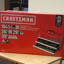 Brand New Craftsman 104-piece Saemetric Mechanics Tool Set Tool Box Fast Ship