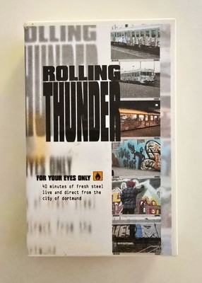 VHS  Rolling Thunder   Volume 1    Graffiti auf Zügen   Dortmund   Rarität