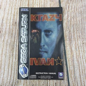 Krazy Ivan Sega Saturn Complete With Manual (PAL)