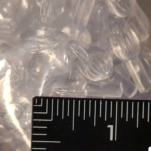 100 SMALL CLEAR Flame Twist Light Bulbs Replacements for Ceramic Christmas Trees - Picture 11 of 17