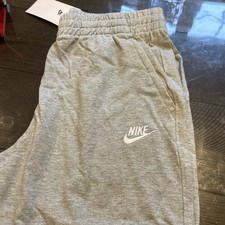 Nike Kids Standard Fit Gray Jogger Lightweight Drawstring Waist Size XL NWT