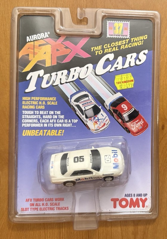 New 1996 AFX Tomy F8759 H.O. Peter Brock Nissan Skyline GTR Mobil #05 Slot Car