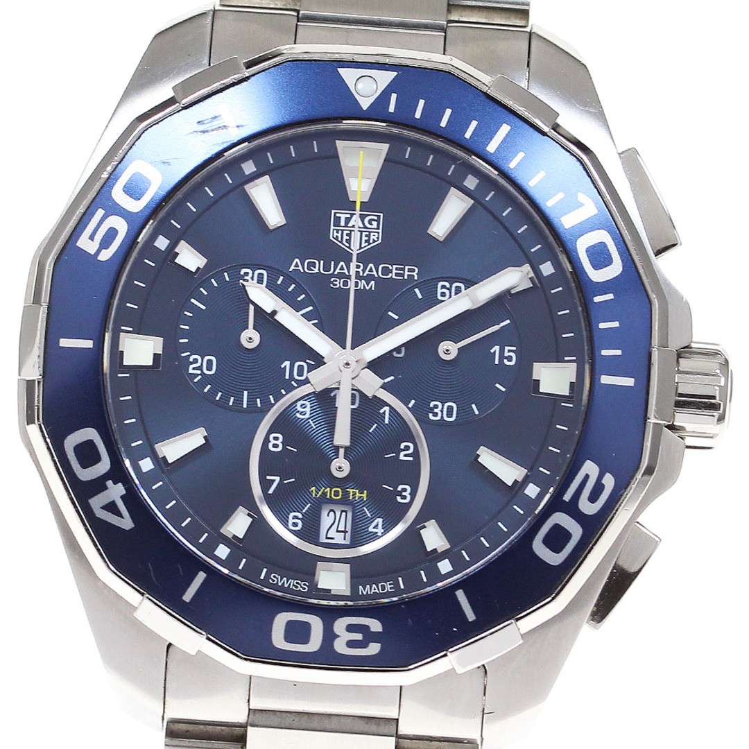 TAG Heuer Aquaracer Chronograph Men's Quartz Watch CAY111B with Box & Certificate  