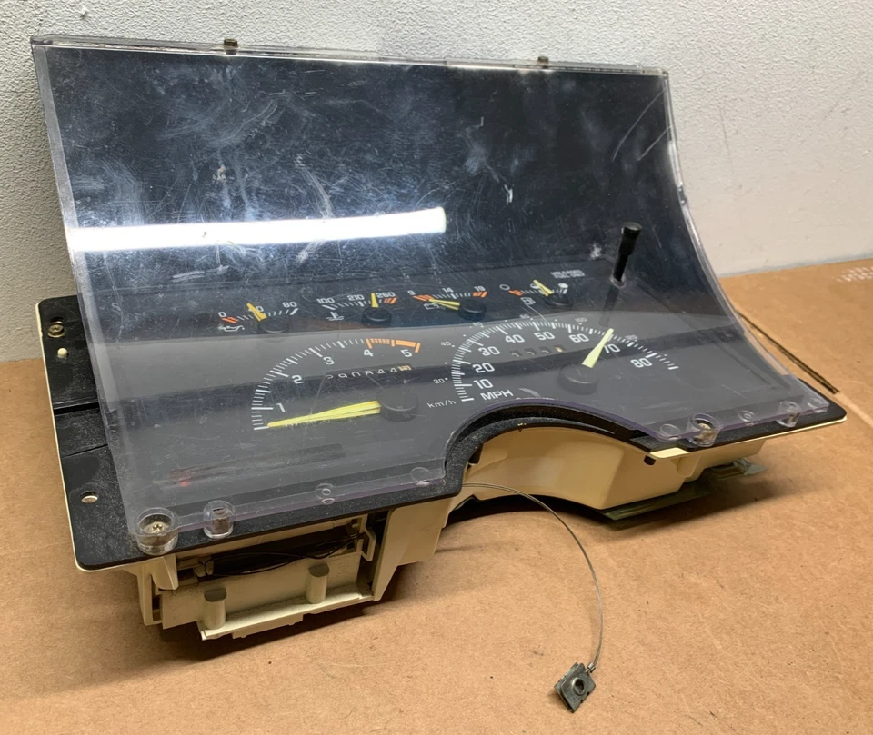 1992 1993 1994 Chevy GMC C1500 Truck Sierra Silverado Gauge Instrument Cluster - Image 4 of 4