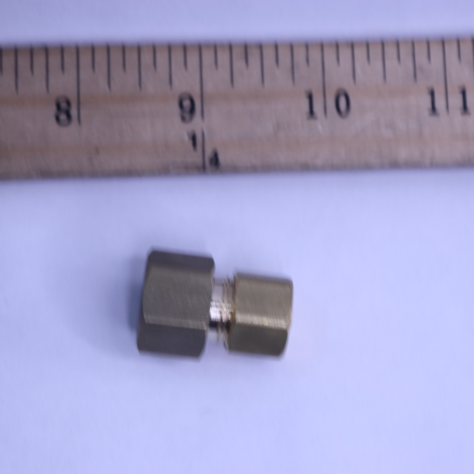 Adapter Fitting Brass 3/8 Flare x 3/8 OD Compression 642544