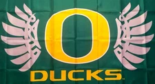 New Oregon Ducks Wings Flag 3 feet x 5 feet