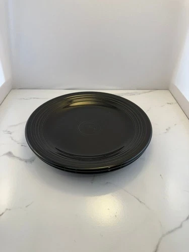 Set of 2- Fiestaware Black Dinner Plate