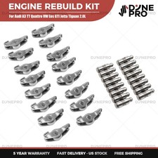 16pcs Rocker Arms Hydraulic Lifters Set For Vw Audi A4 A5 A6 Q5 Tt Quattro