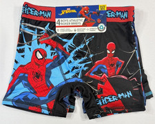Marvel Spider-Man Boys 4-Pack Athletic Boxer Briefs Size M/6 NWT