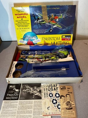 Monogram Phantom P-51D Mustang Transparent Airplane Model Kit