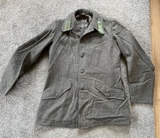 Swedish army wool winter jacket m/58 grey field jacket. Size 98L (Large long)