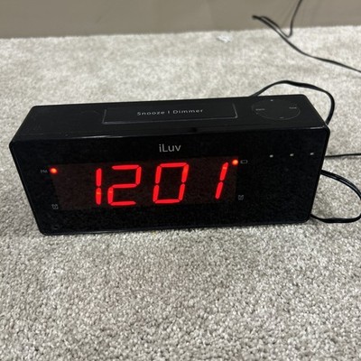 iLUV Jumbo LED Alarm Clock w/ Wireless Shaker |TSBOOM