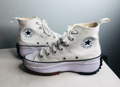 Converse Run Star Hike Platform High Top Men's Platform Shoe's Canvas 166799C