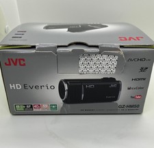 JVC Everio GZ-HM50HD 8 GB Camcorder 40x Optical Zoom Blue