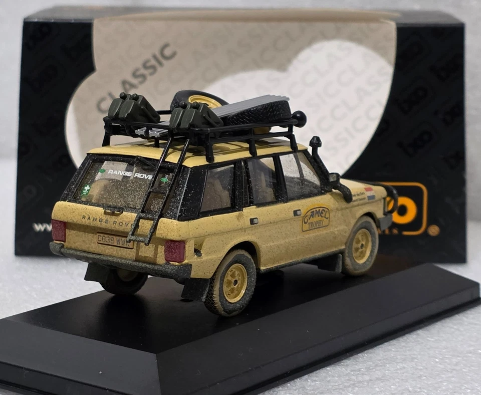 WOW Range Rover Camel Trophy Gerrit Dammer-Fons van Oers 1987 1:43 IXO RARE!! - Image 2 of 4