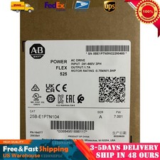 Allen-Bradley 25B-E1P7N104 PowerFlex 525 0.75kW (1Hp) 660V AC Drive US Free Tax