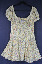 NEW, Reformation Ondine Floral Print Minidress in Multicolor SZ 8 #MD1162