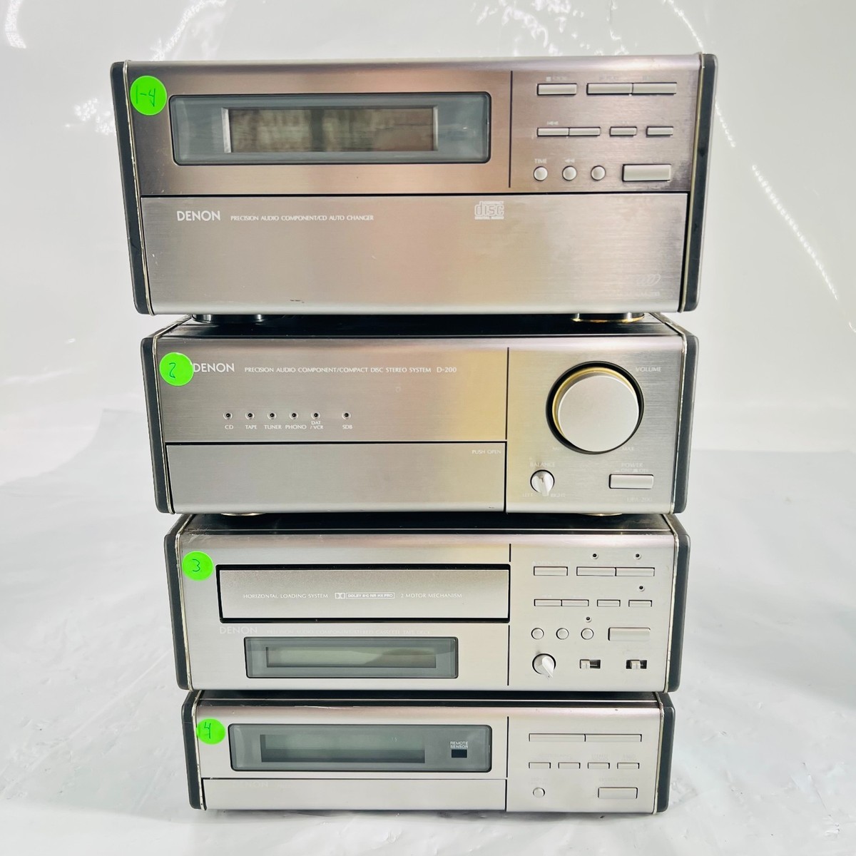 【レア！】DENON PERSONAL COMPONENT SYSTEM Denon D-200 Personal Component System for sale online | eBay