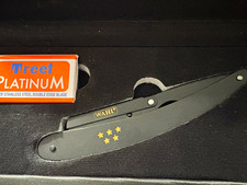 Wahl Professional 5 Star Shave Straight Razor (Z0497) Black Case & 10+ Blades