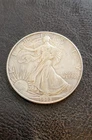 Walking Liberty 1 ounce Fine Silver Coin .999 US MINT 1992 XF Lightly Circulated