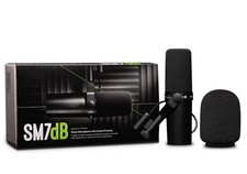 Shure SM7dB Dynamic Vocal Microphone 28dB Built-in Active Preamp Authentic P7