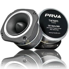 PRV Audio 4" Super Bullet Tweeters 2 Pack 120 Watts RMS Power 8 Ohm TW700Ti