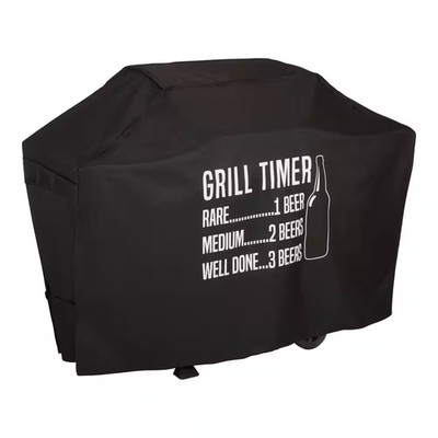 Chalet Water Resistant Grill Timer 3 to 4-Burner Grill Cover, 62 In. W X 25 In.
