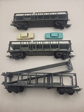 Lima H0  3 x 2680 Carro Bisarca 666100 Uno Basculante  FS - 2 auto – NO Box