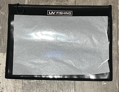  LIV fishing tackle bag 16x12 pro model Holds up to 25 bags of worm or baits