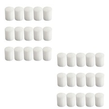 120 Pcs White Soilless Hydroponic Sponge Blocks for Vegetable Growing 0.09 per sponge