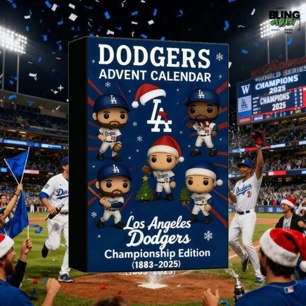 Las Angeles Dodgers Championship Edition Advent Calendar 2025