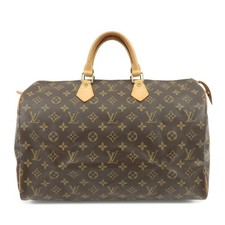 Louis Vuitton Monogram Speedy 40 Hand Bag Boston Bag Brown M41522 Auth Used F/S