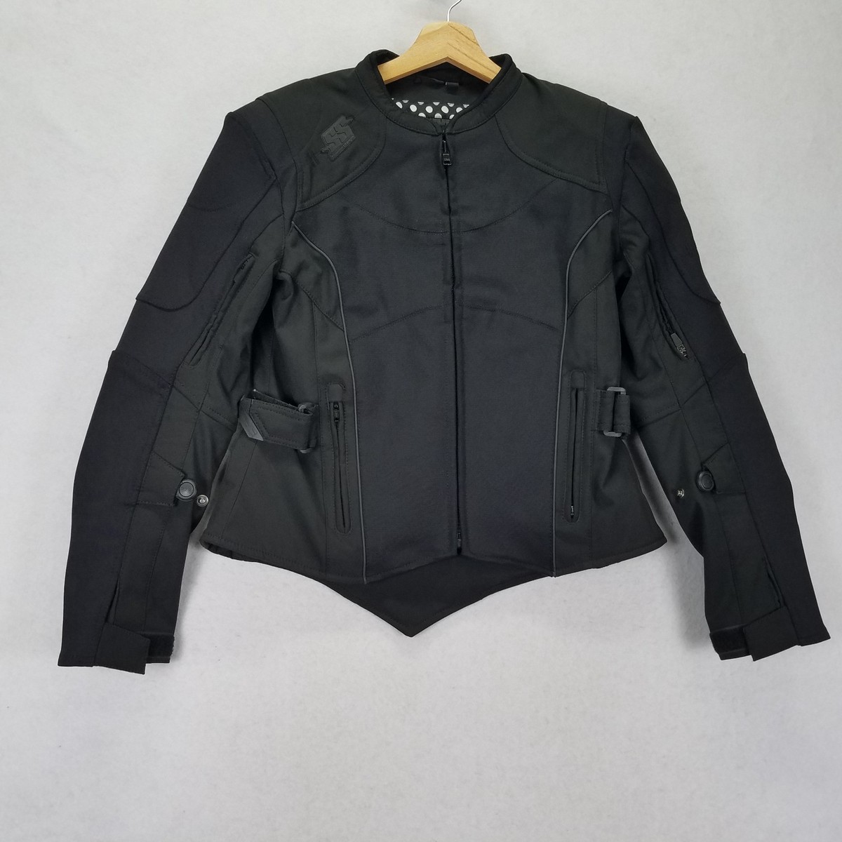 Speed Strength Comin' In Hot Textile Motorcycle Jacket Women M