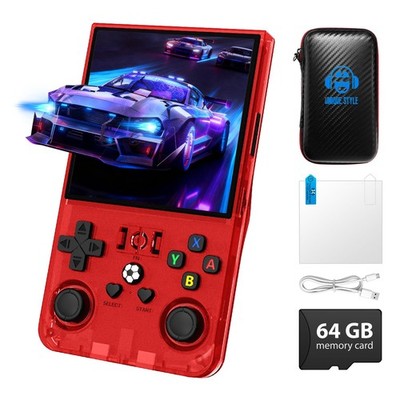 R36MAX Handheld Game Console, Retro Gaming Console with 4000mAh Battery 4.0 IPS