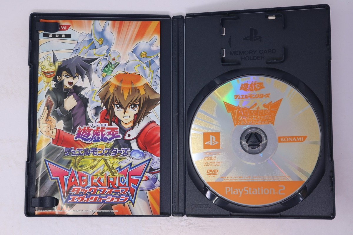 F/s Game Ps2 Yugioh Dual Monsters GX Tag Force Evolution Japan