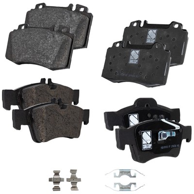 Front & Rear Brake Pads Set for MB Mercedes S Class CLS E SL CLS550 SL550 E550