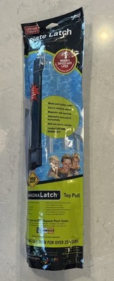 VERTICAL Pull Magna Latch Child Safety Gate Latch NIB Pool Key Locking