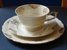 Sammeltasse Gedeck 3-tlg. Waldershof Bavaria Germany FN, Relief alt rar gold