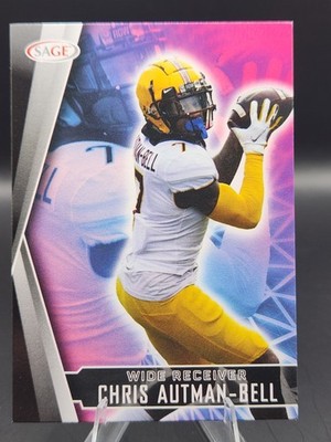 2022 Sage Draft Football Chris Autman-Bell Minnesota Golden Gophers #7 Black