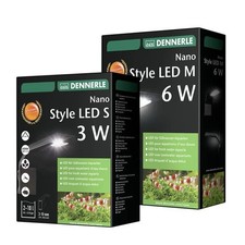 NEW Planted Shrimp Aquarium Dennerle Nano Style LED Lights 3w, 6w FREESHIP