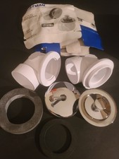 Lift  Lock Bathtub Tub Waste  Overflow Kit 1-1/2" PVC Glue Fittings Chrome