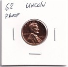 1962 Proof Lincoln Memorial Penny 1c Coin Beautiful Condition #2001 — photo 1
