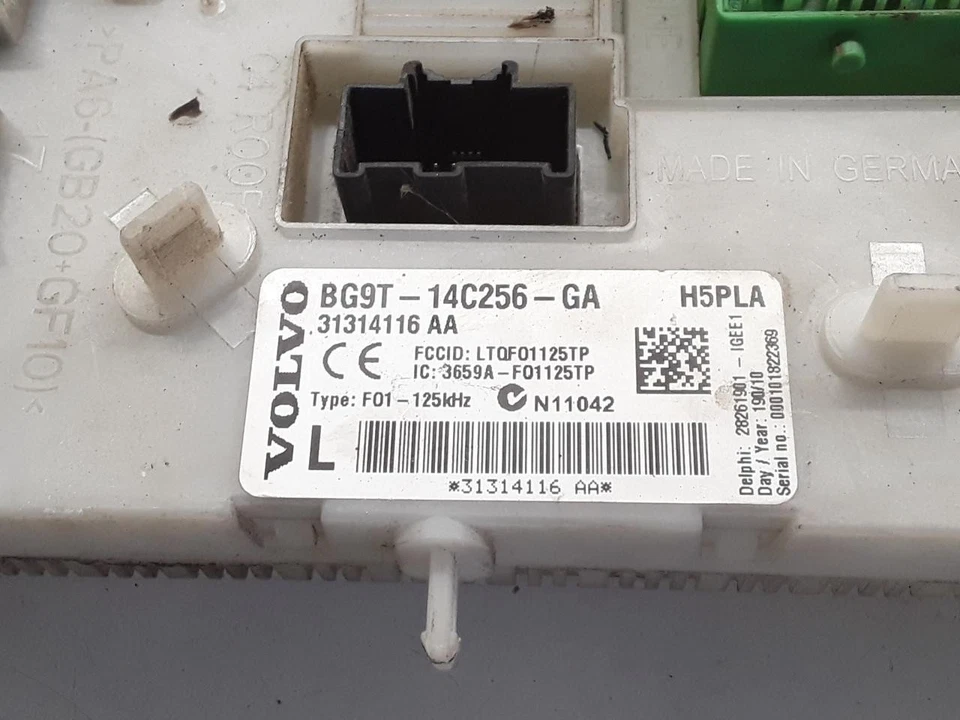 Volvo XC60 2008-2012 Sicherungskasten BG9T14C256GA 31314116AA - Image 3 of 3