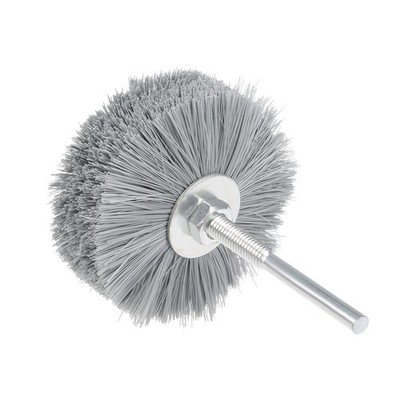 Nylon Wheel Brush 800 Grain Abrasive Grinding Head with 6mm Threaded Shank